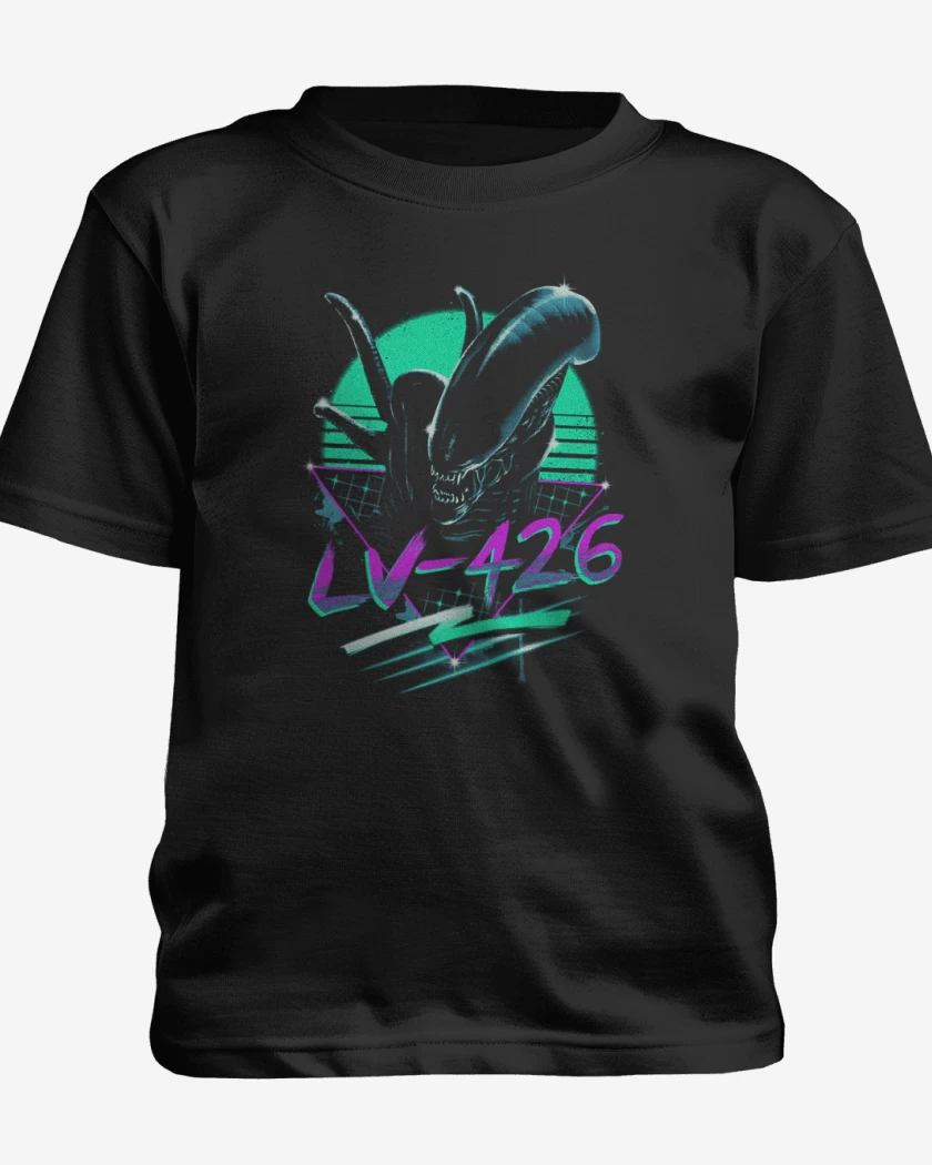 Polera de niño Negro de Alieen