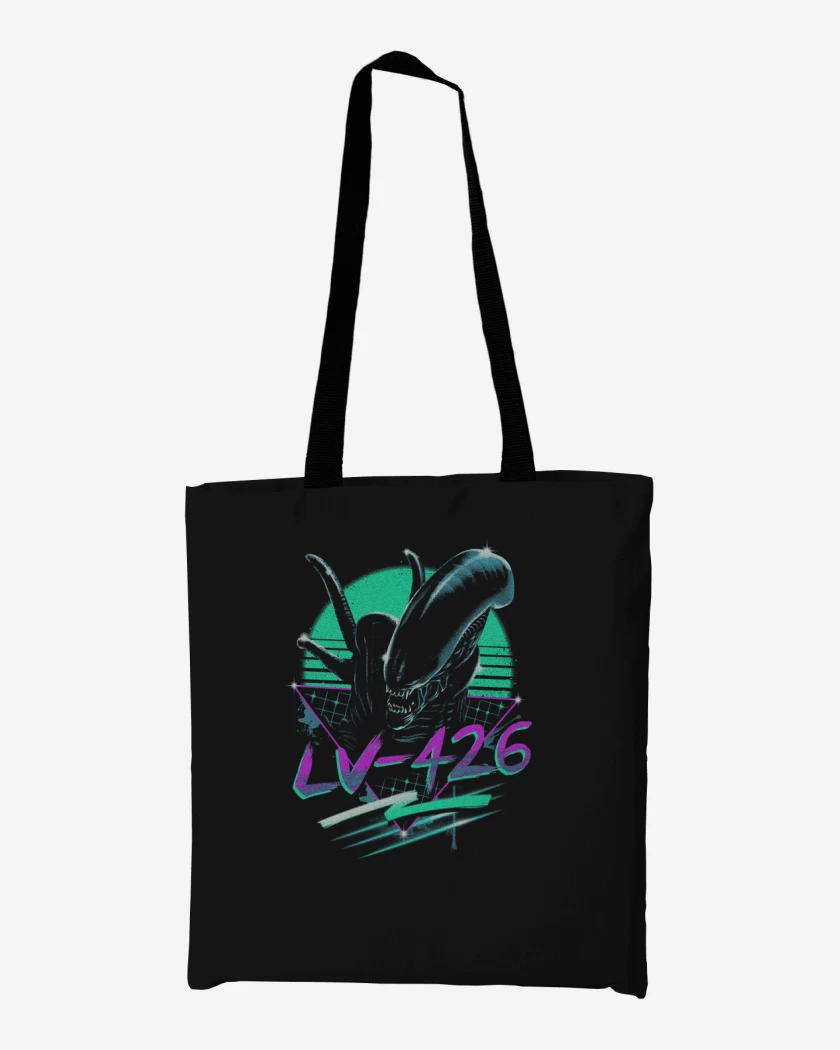 Totebag Negro de Alieen