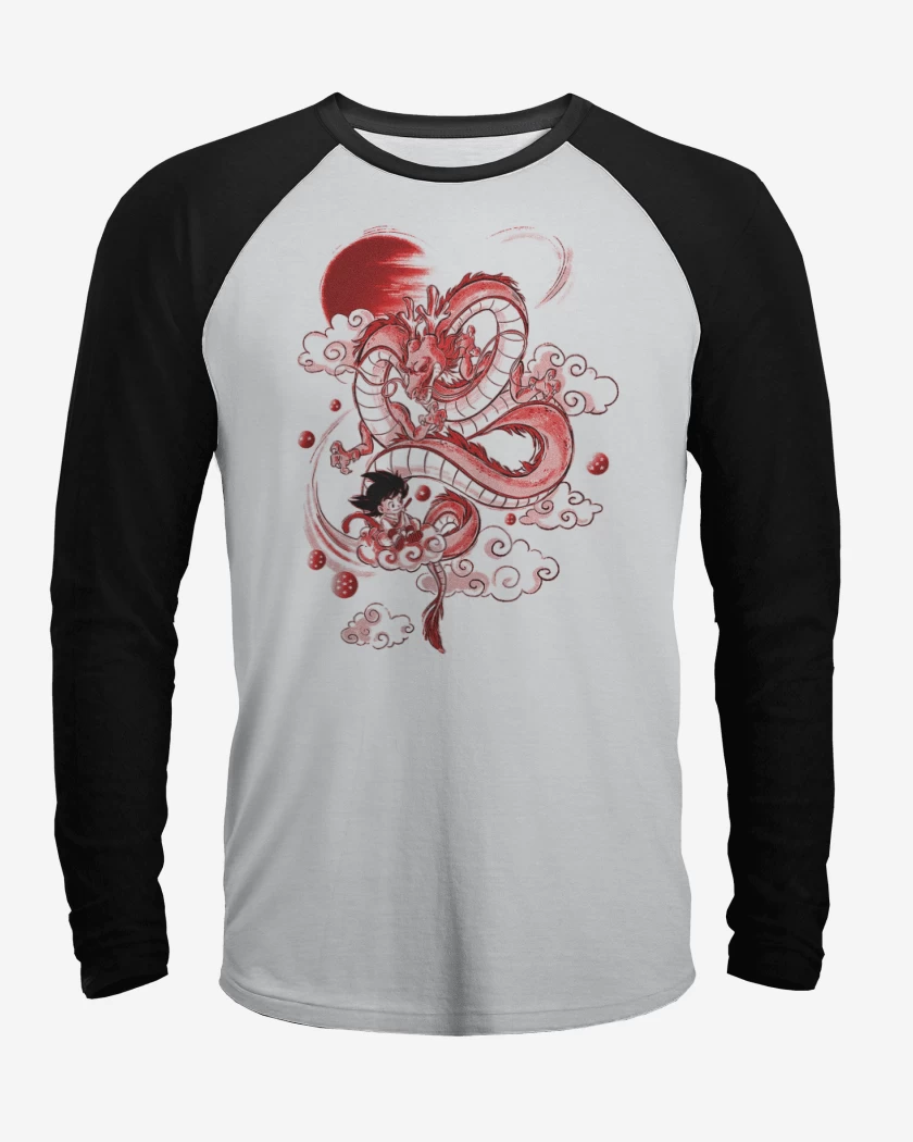 Polera Raglan Goku friend