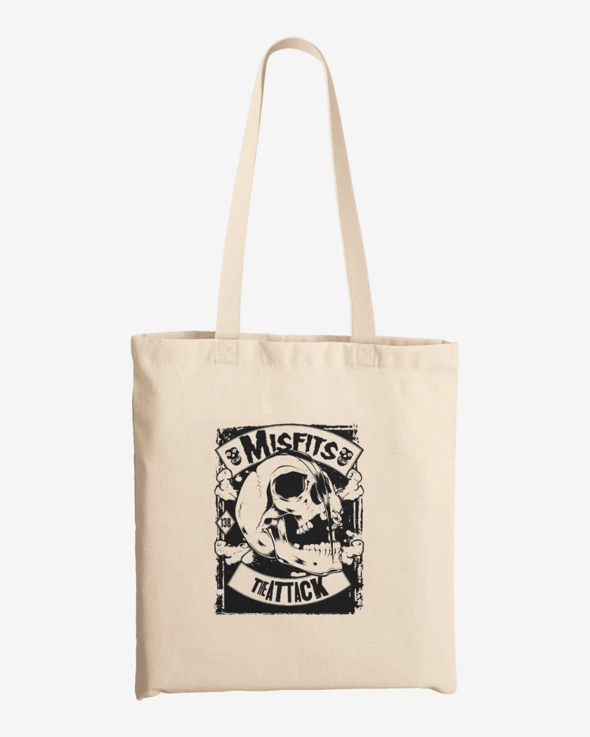 Totebag Misfits The Atack