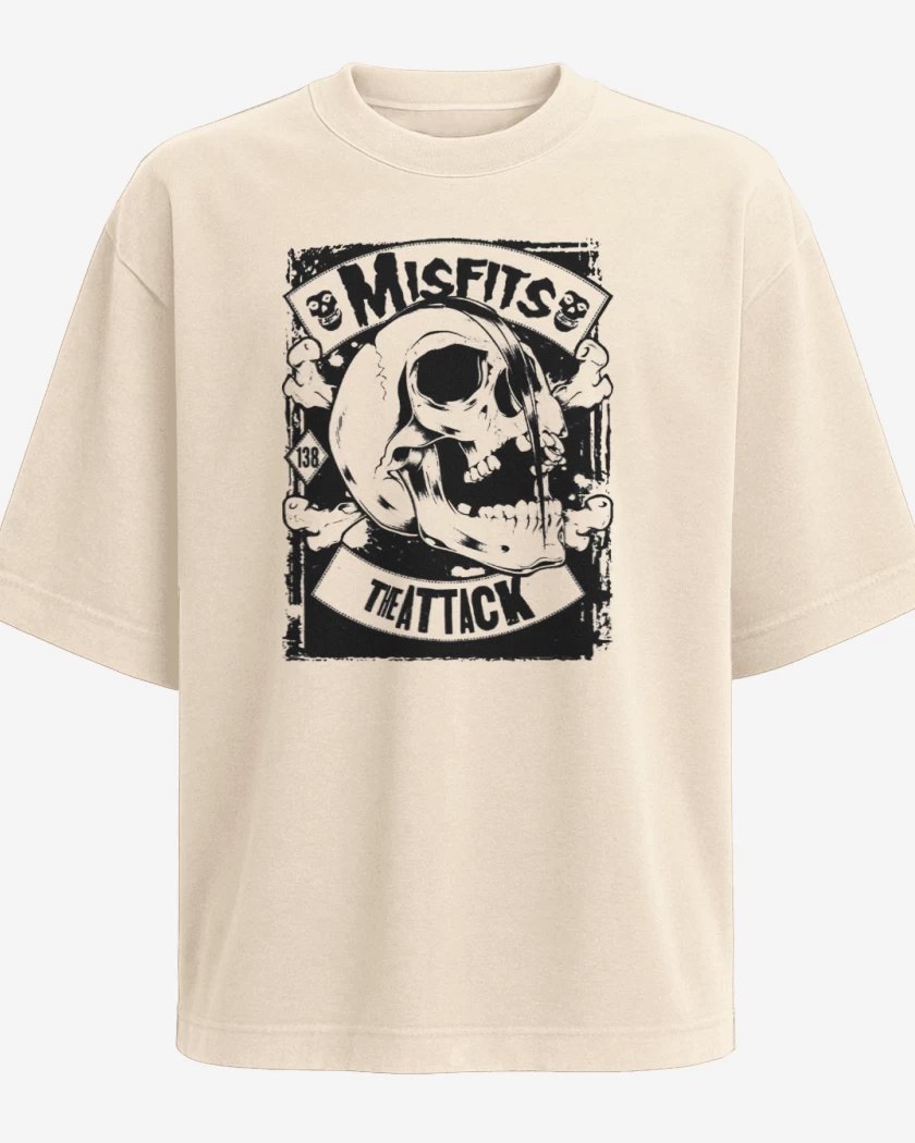 Polera Oversize Misfits The Atack
