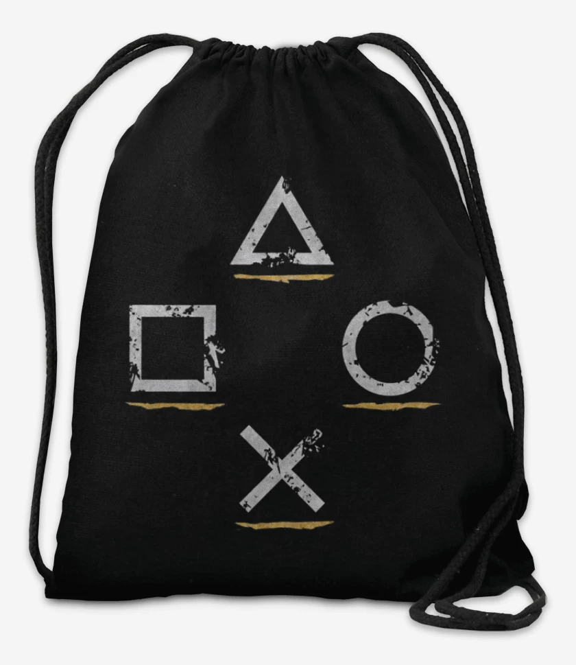 Mochila Negro de Botones play 