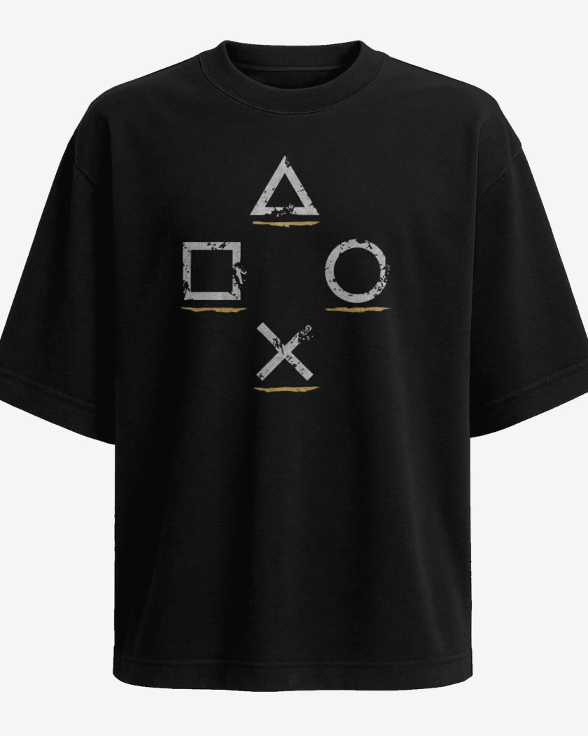 Polera Oversize Botones play 