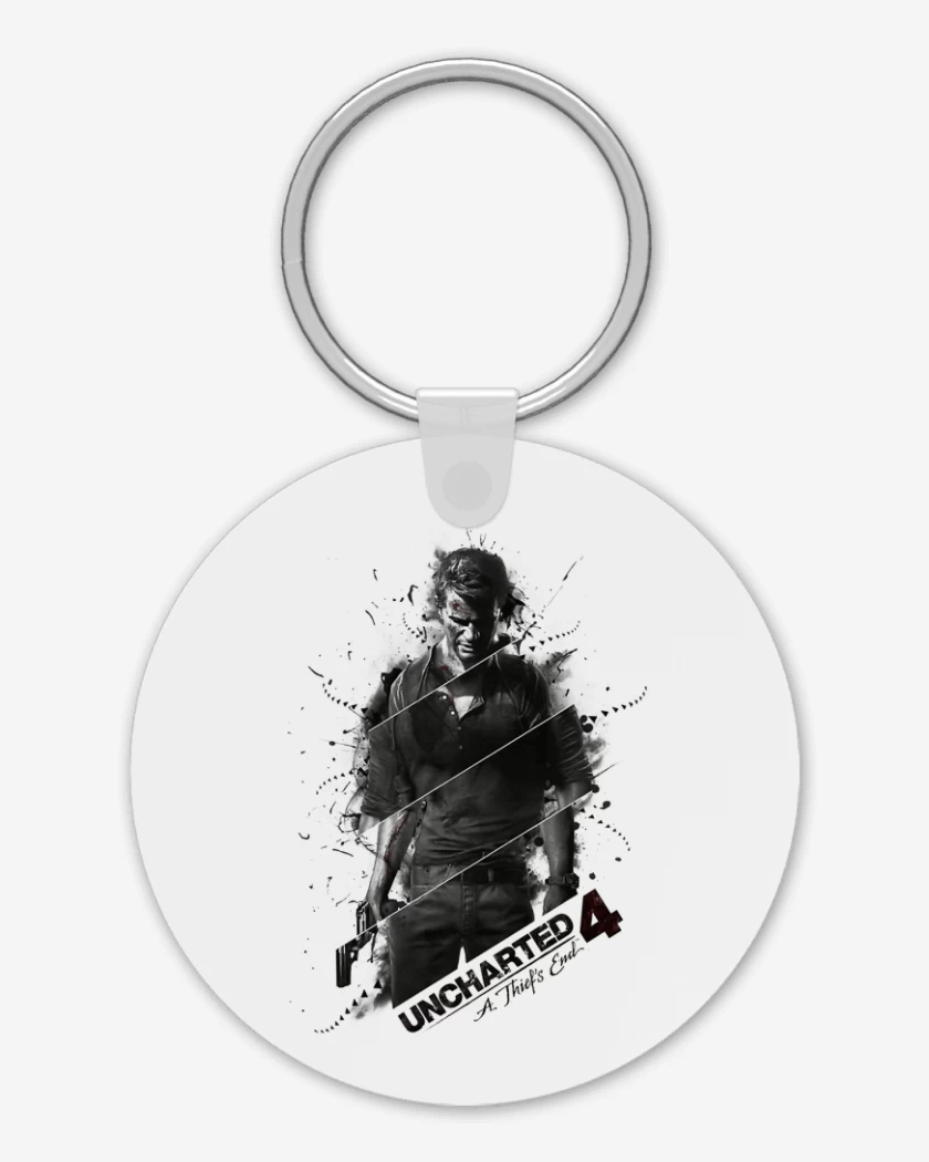 Llavero Blanco de UNCHARTED
