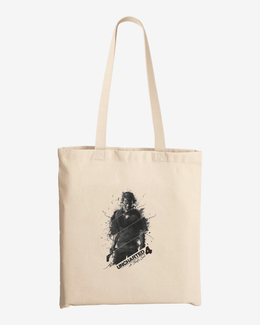 Totebag Blanco de UNCHARTED