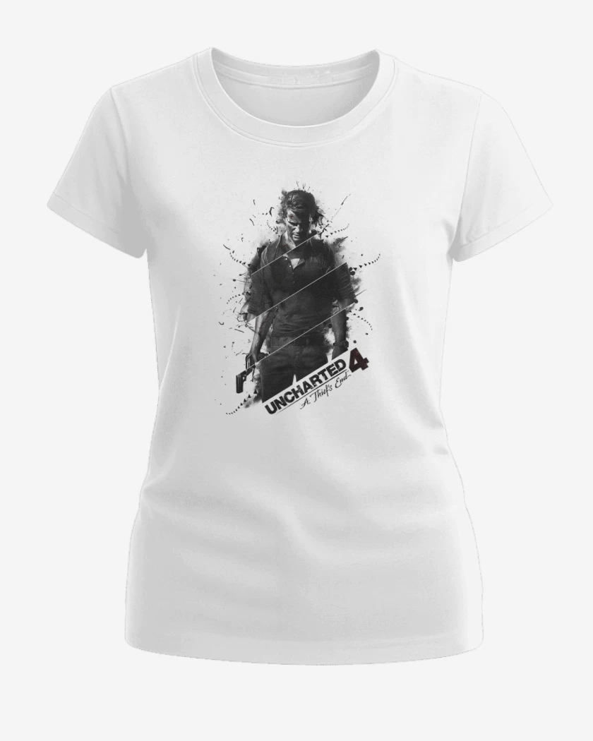 Polera de Mujer Blanco de UNCHARTED
