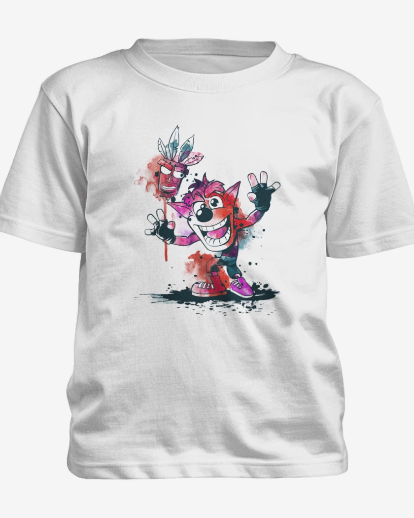 Polera de niño Blanco de Bandicoot