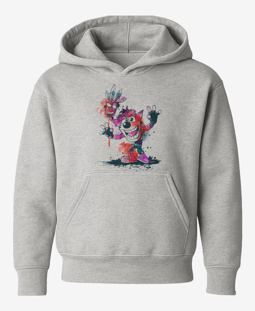 Poleron de niño Gris Melange de Bandicoot