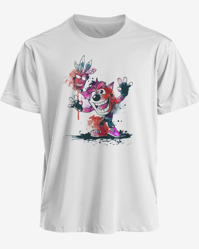Polera premium Blanco de Bandicoot