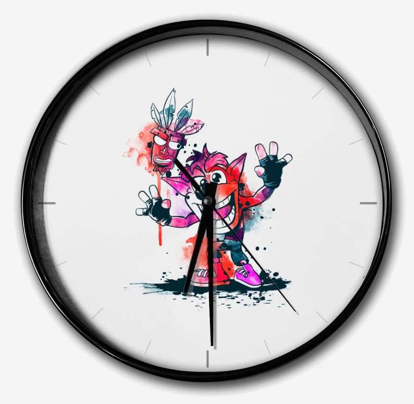 Reloj Blanco de Bandicoot