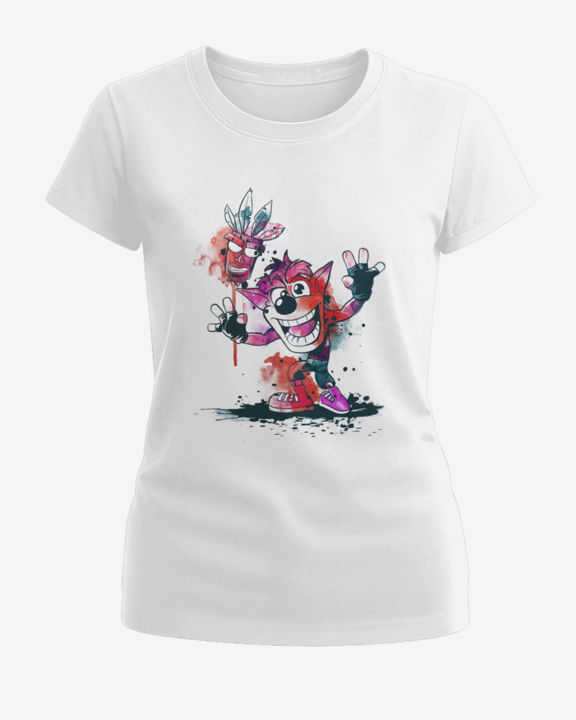 Polera de Mujer Blanco de Bandicoot