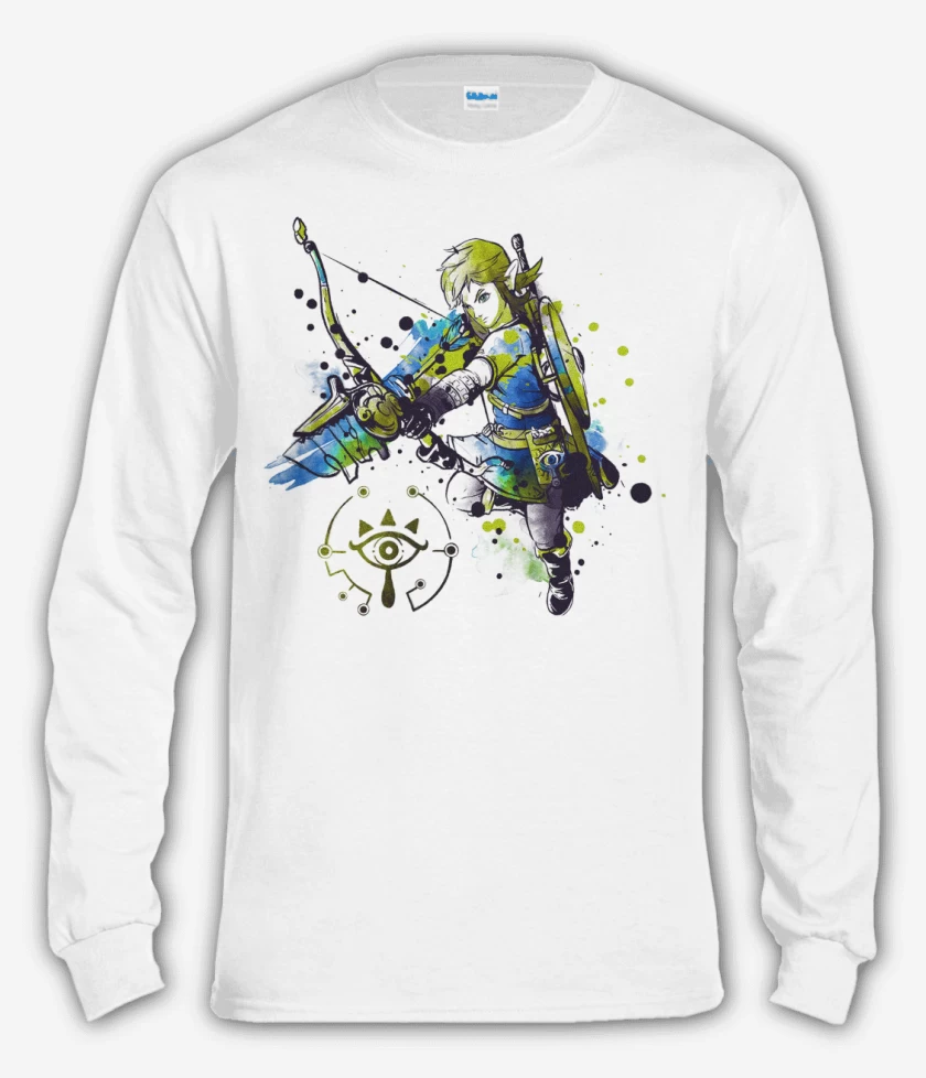 Polera manga larga Blanco de Link colors