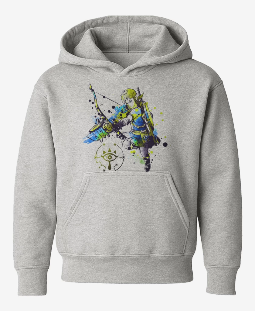 Poleron de niño Gris Melange de Link colors