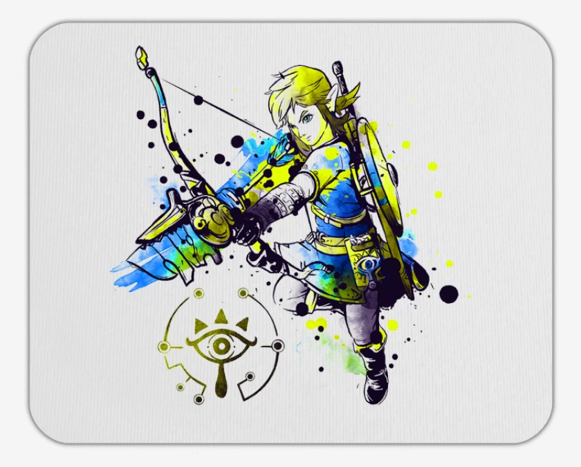 Mousepad Blanco de Link colors