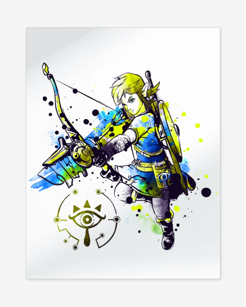 Print metalico Blanco de Link colors