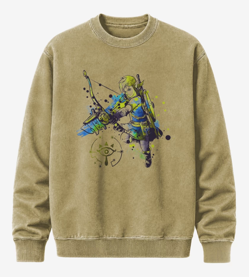 Poleron Polo Acid Wash Beige de Link colors