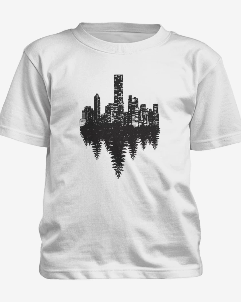 Polera de niño Blanco de Ciudad