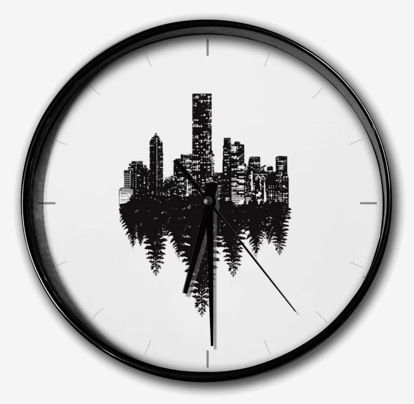 Reloj Blanco de Ciudad