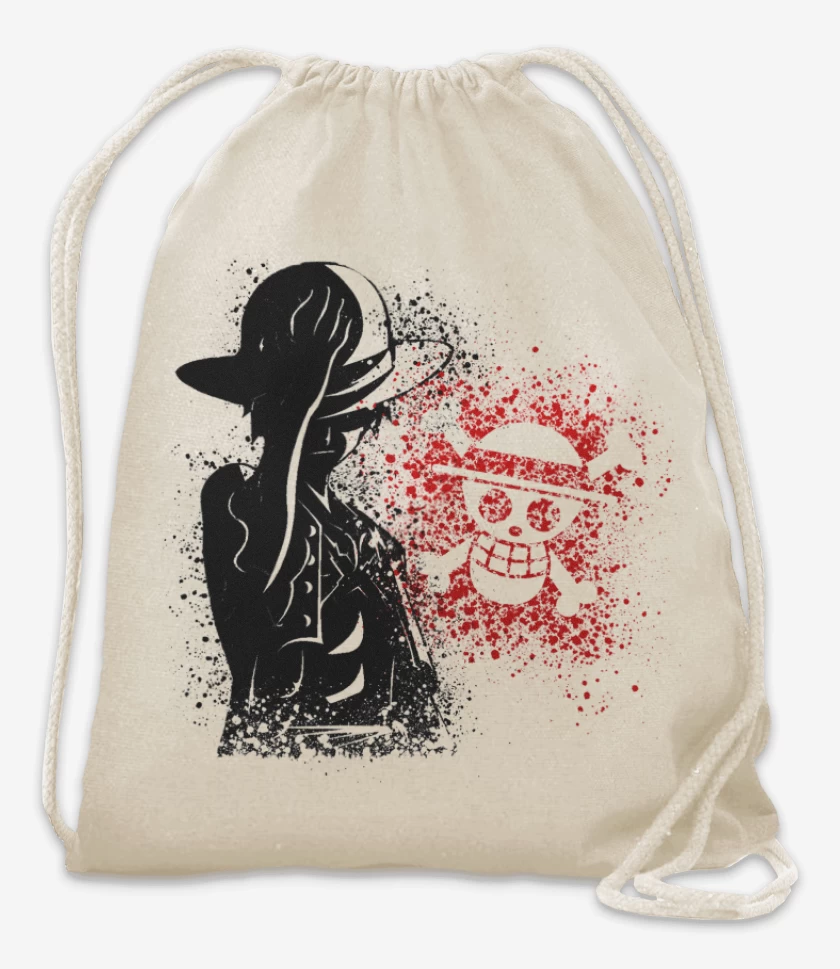 Mochila Blanco de One piece 