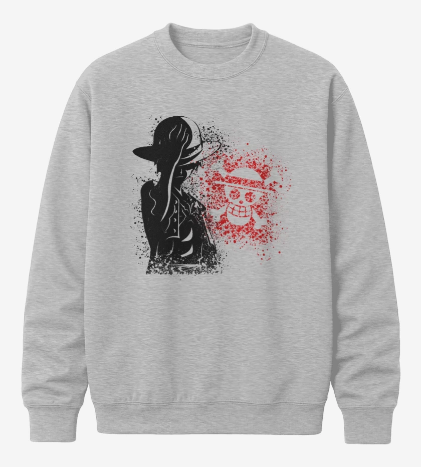 Poleron polo Gris Melange de One piece 