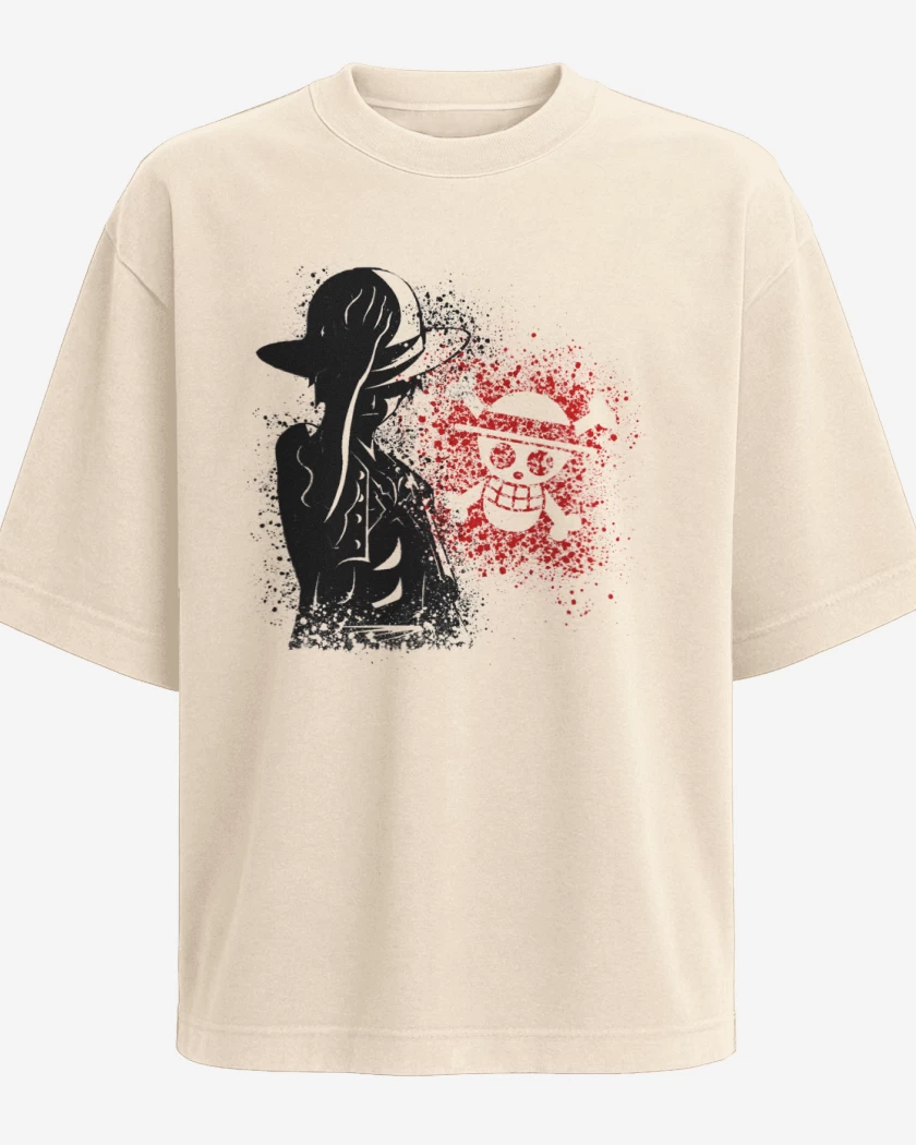 Polera Oversize Beige de One piece 