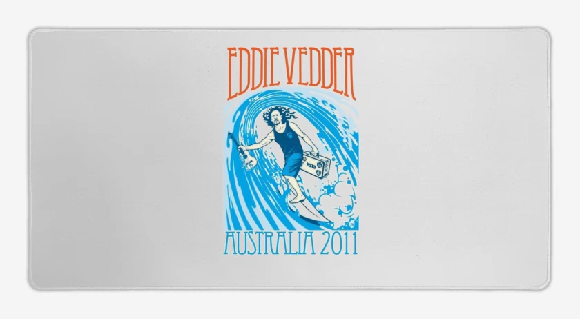 Mouse pad Gamer Blanco de Eddie Wave 