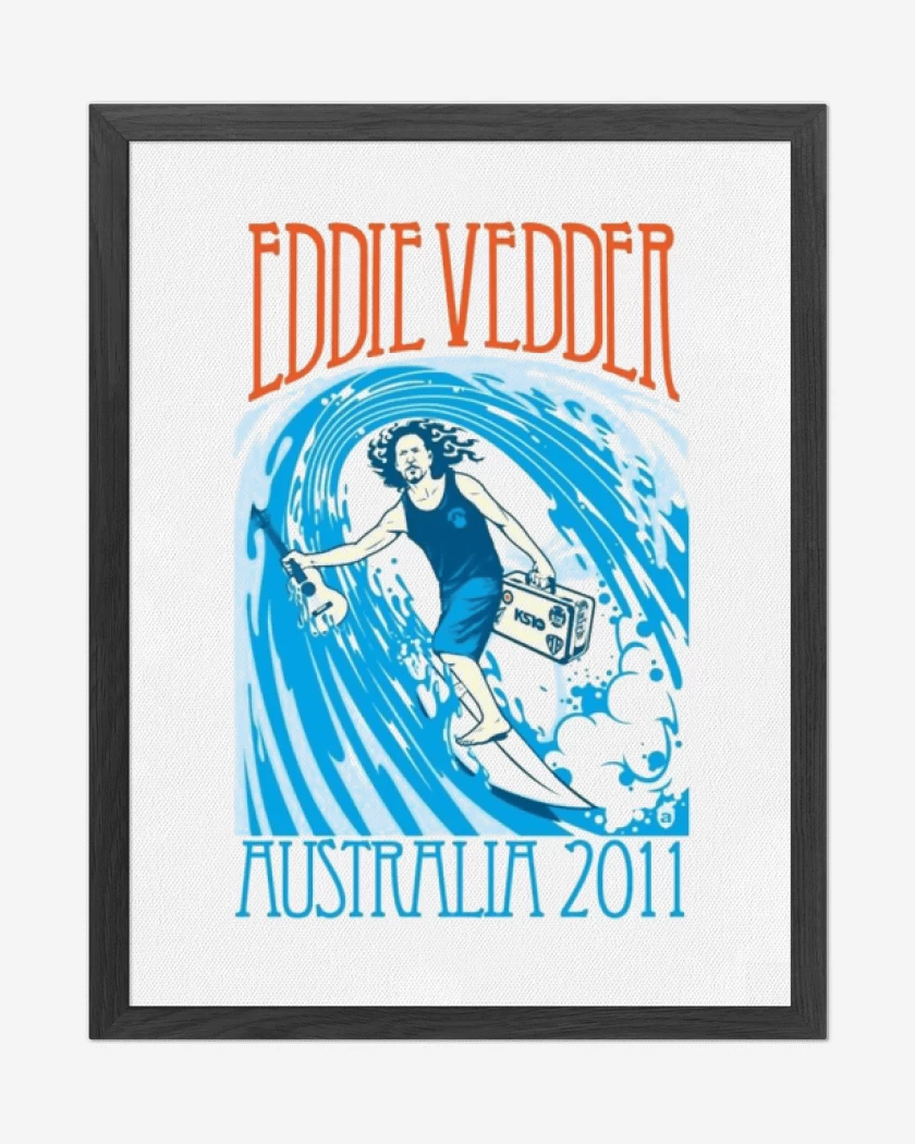 Cuadro decorativo Blanco de Eddie Wave 