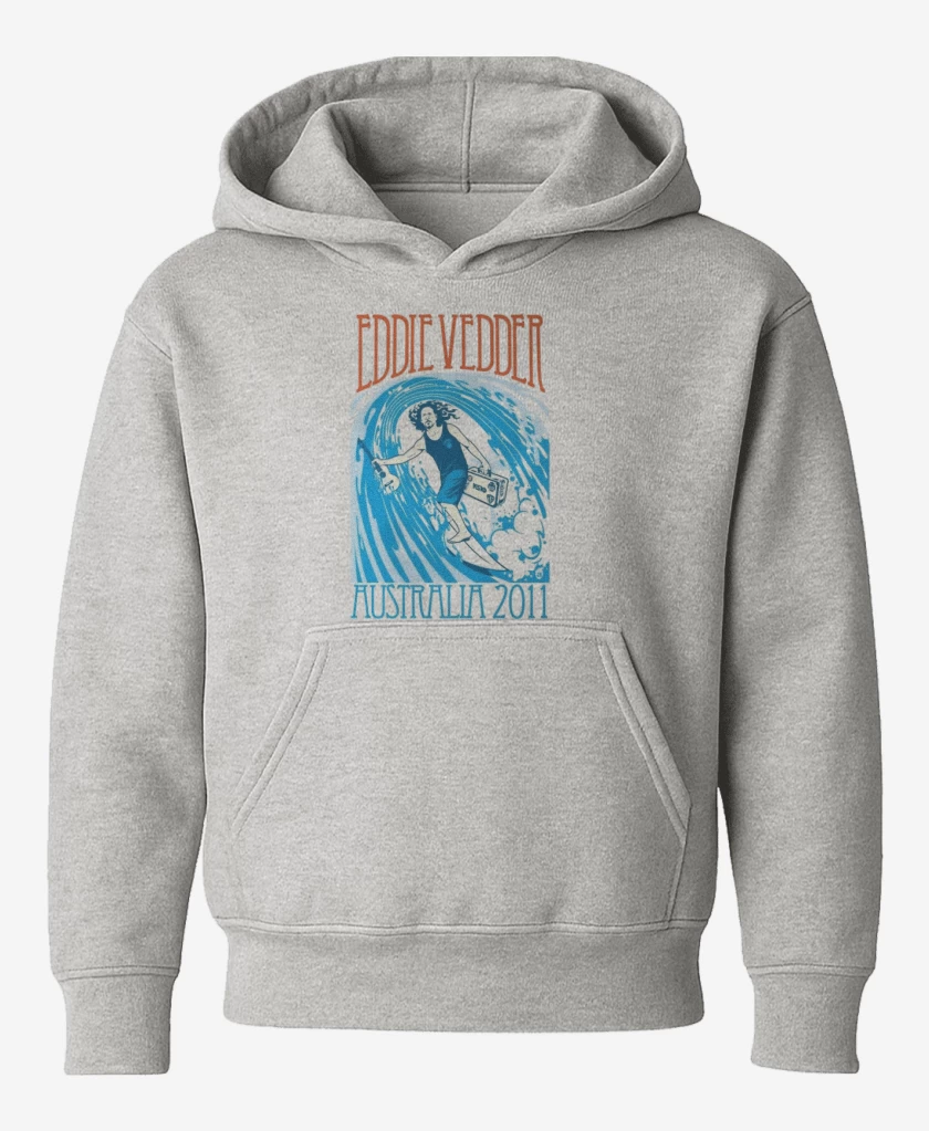 Poleron de niño Gris Melange de Eddie Wave 