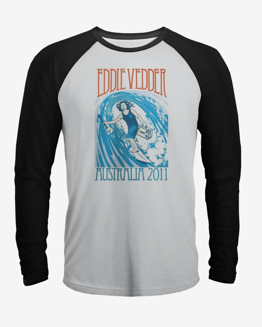 Polera Raglan Eddie Wave 