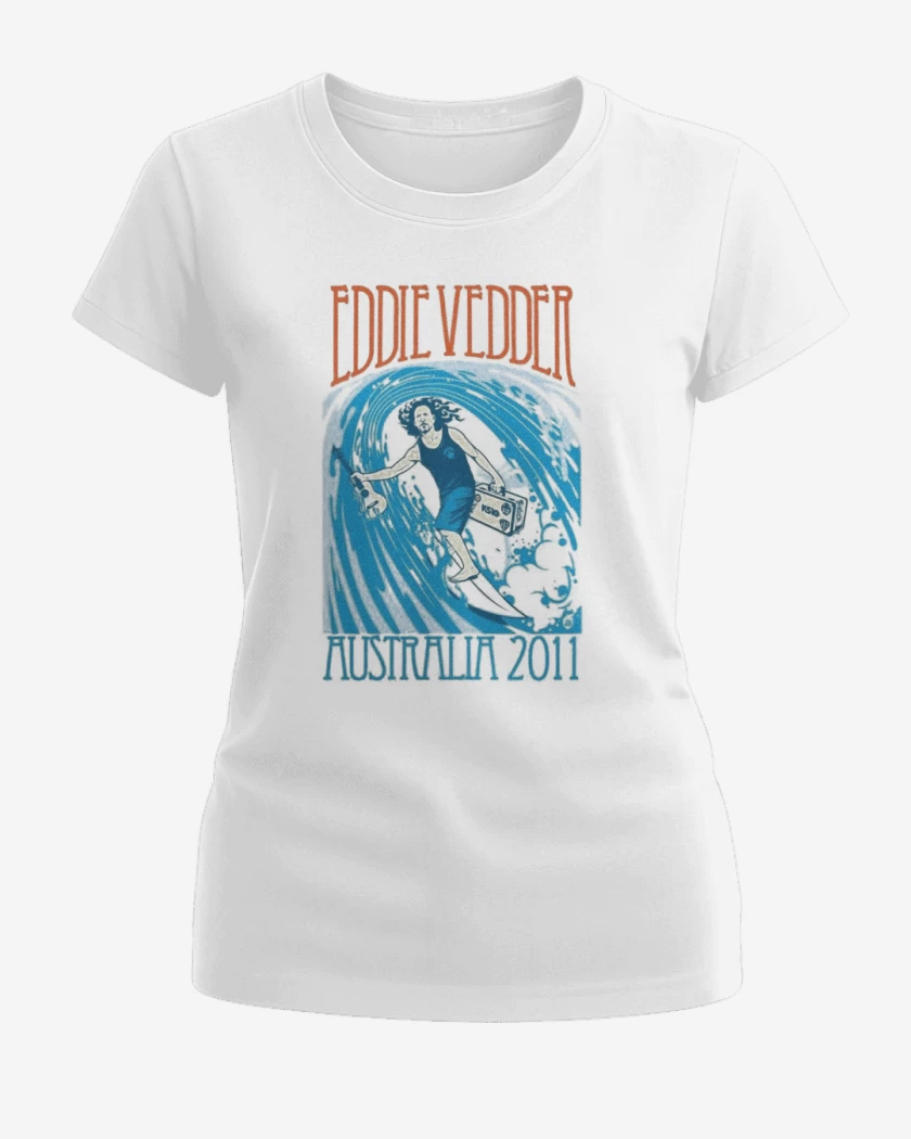 Polera de Mujer Blanco de Eddie Wave 