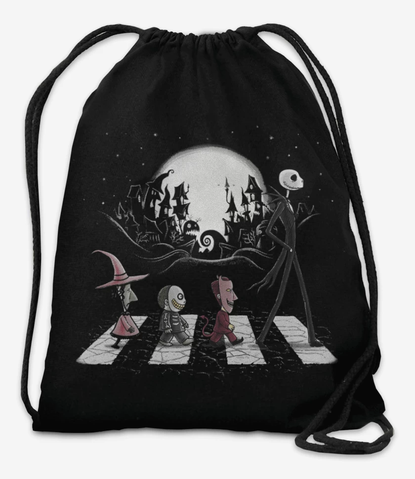 Mochila Negro de Jack Skellington
