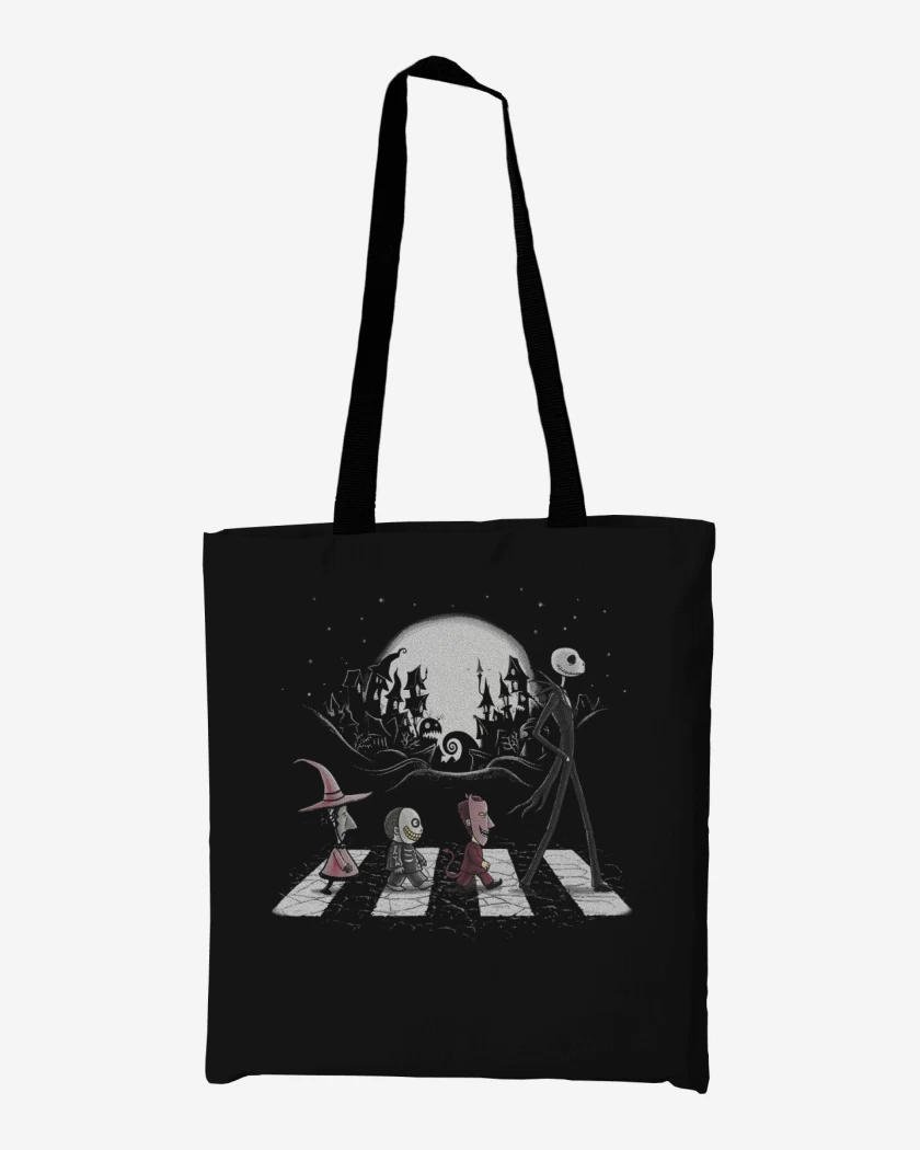 Totebag Negro de Jack Skellington