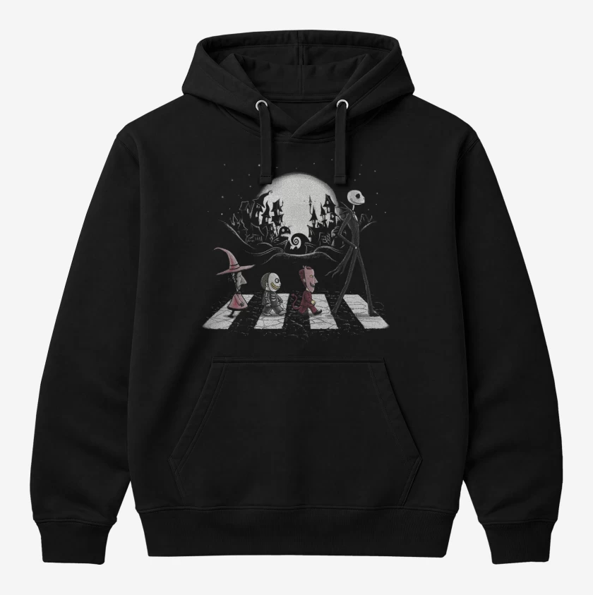 Polerón Canguro Jack Skellington
