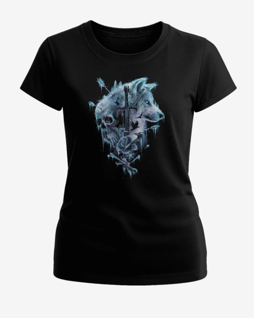 Polera de Mujer Winter is coming blue