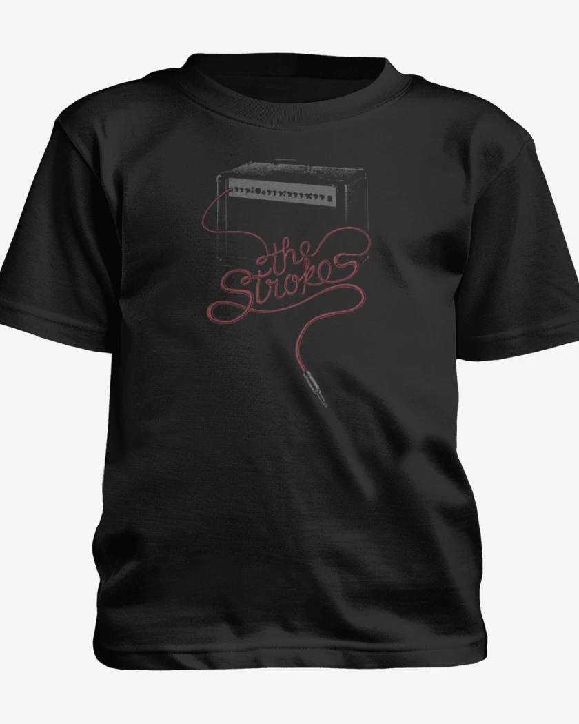 Polera de niño Negro de The Strokes Ampli