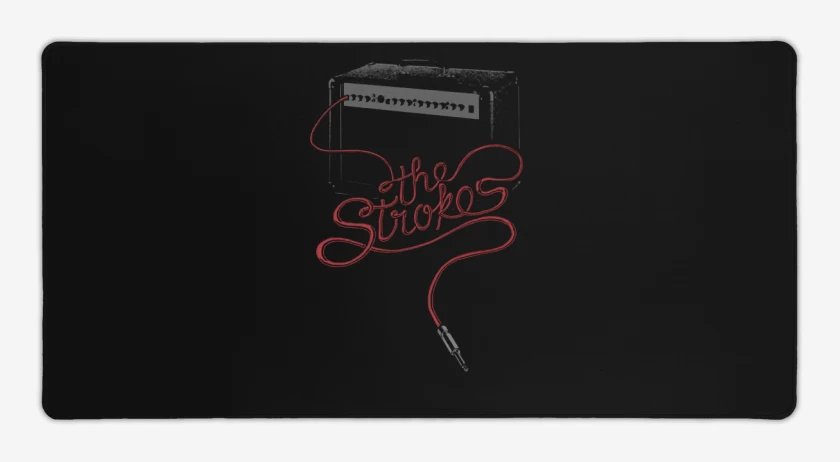 Mouse pad Gamer Negro de The Strokes Ampli