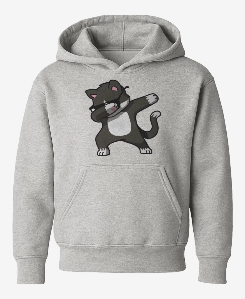 Poleron de niño Gris Melange de Dab Cat