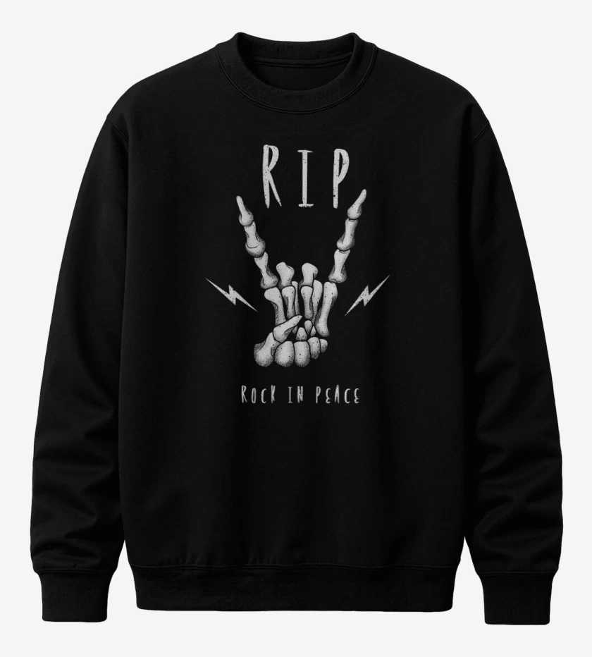 Poleron polo Rock in peace
