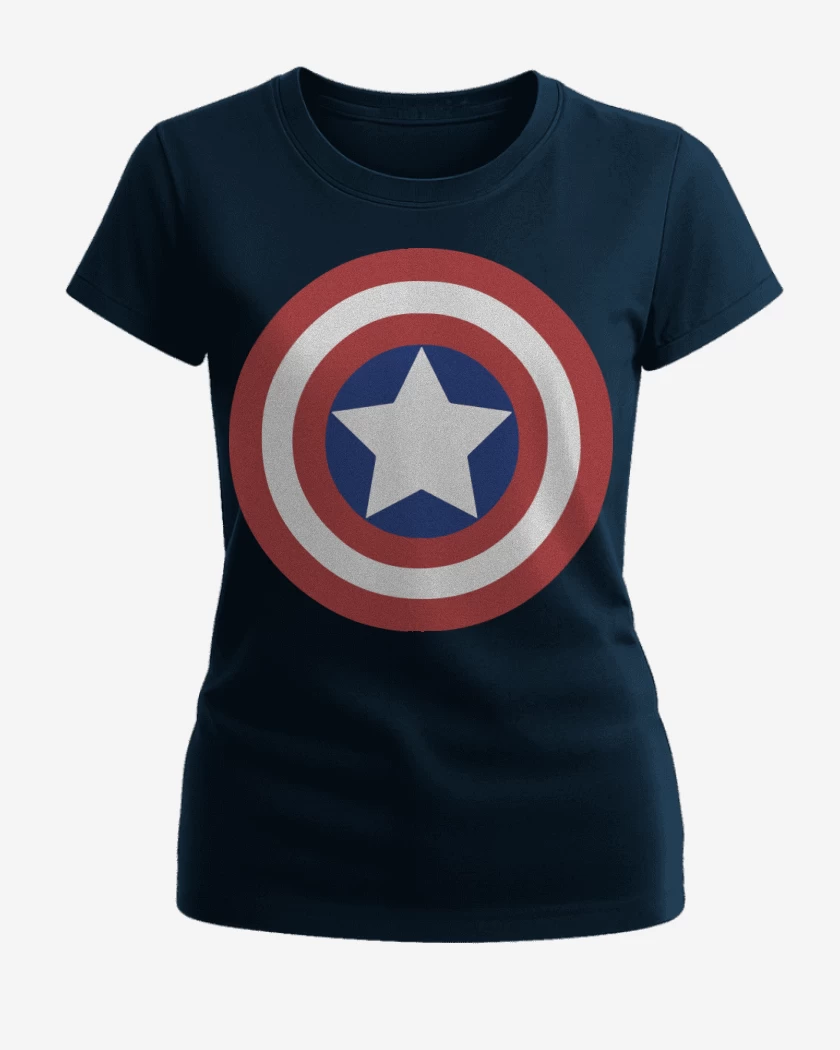 Polera de Mujer Azul Marino de Capi - Escudo
