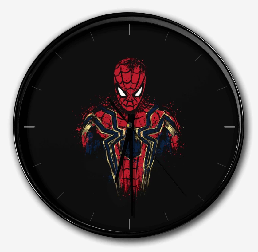 Reloj Negro de Hombre aracnido