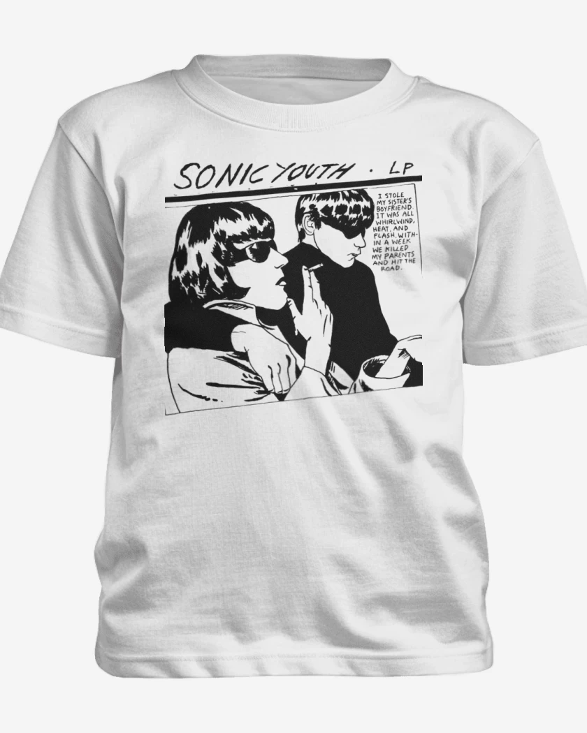 Polera de niño Blanco de Sonic Youth LP