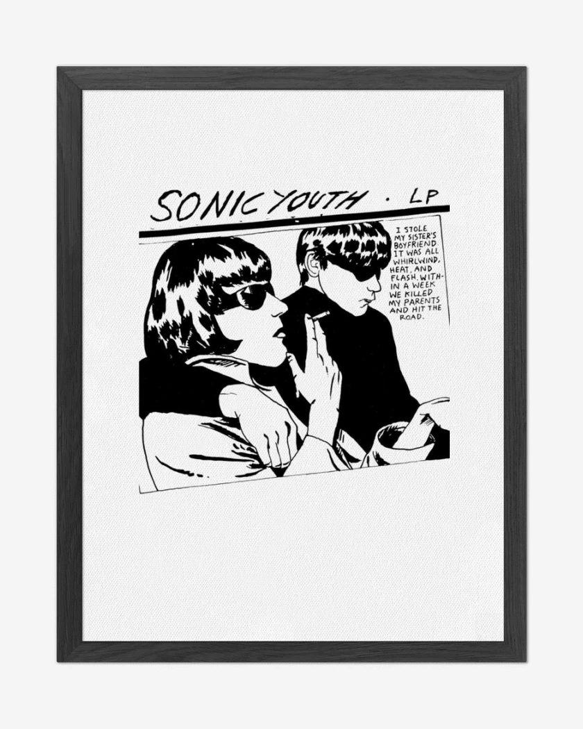 Cuadro decorativo Blanco de Sonic Youth LP