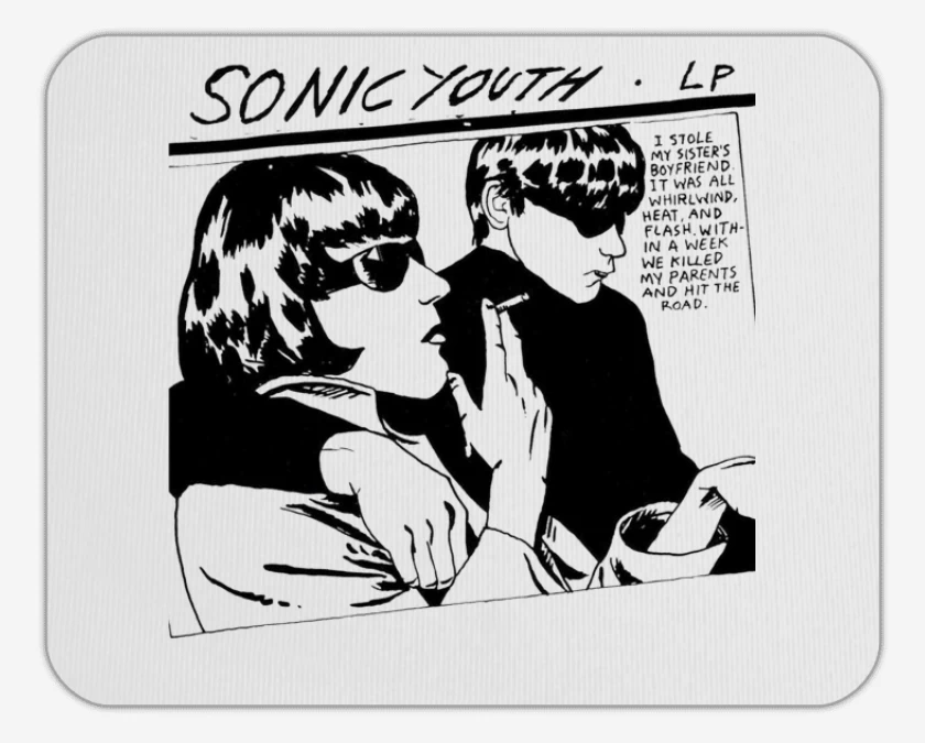 Mousepad Sonic Youth LP