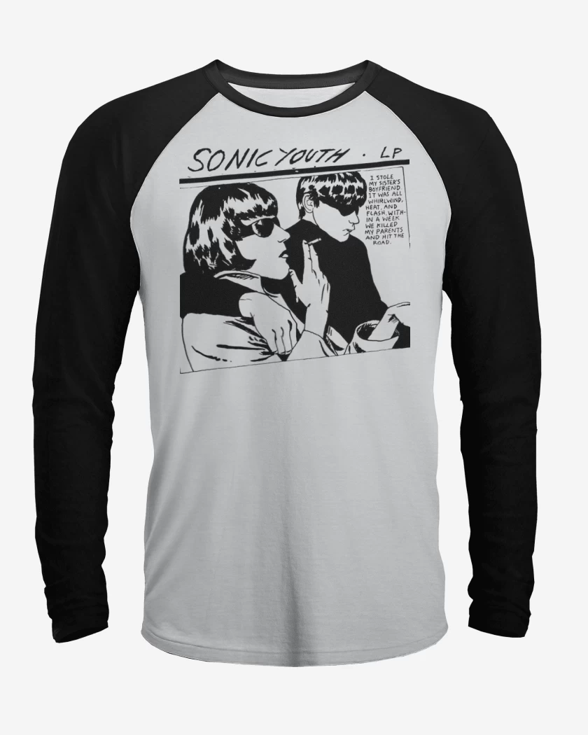 Polera Raglan Sonic Youth LP