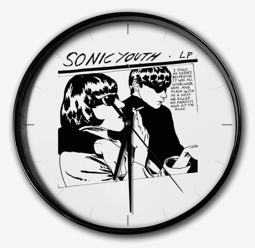 Reloj Blanco de Sonic Youth LP