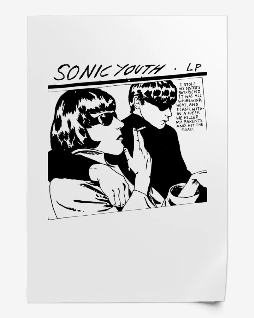 Print Sonic Youth LP