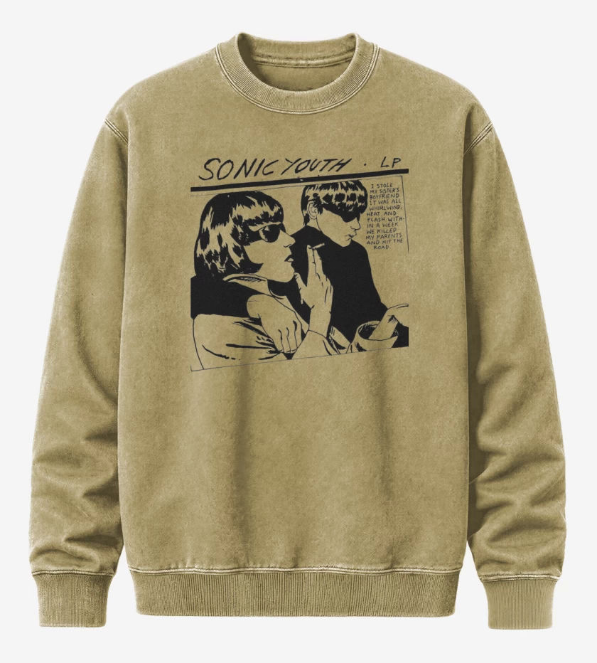 Poleron Polo Acid Wash Beige de Sonic Youth LP