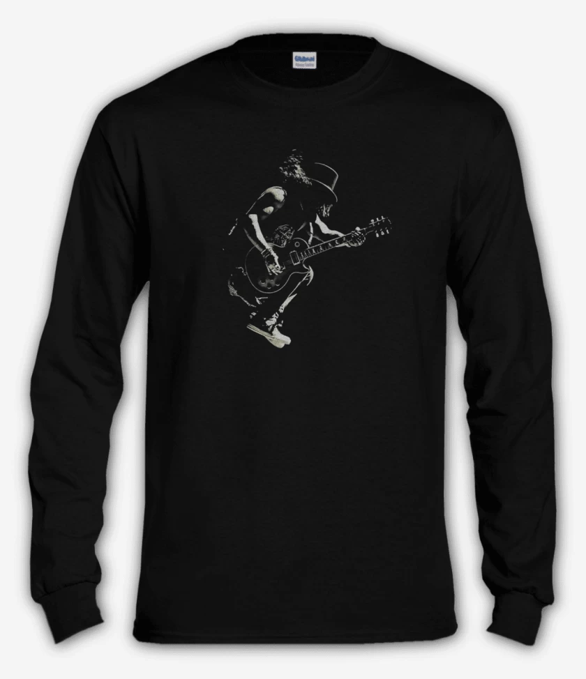 Polera manga larga Negro de Slash 2 