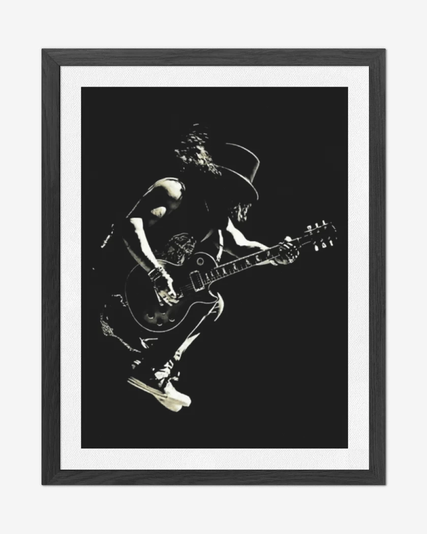 Cuadro decorativo Negro de Slash 2 