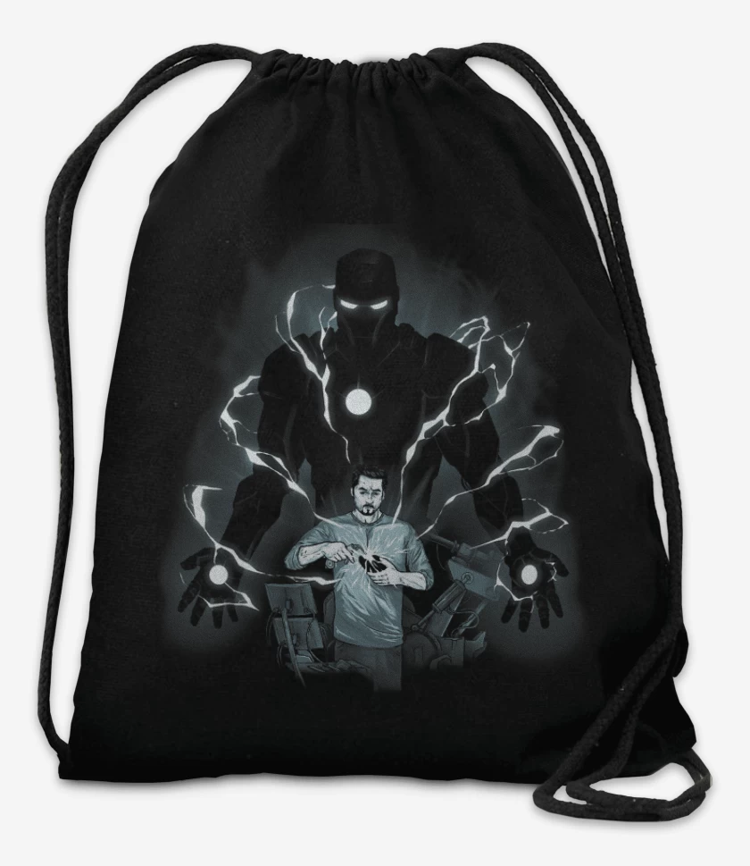 Mochila Negro de Tony Stark